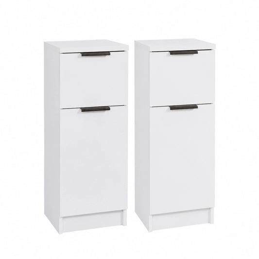 Sideboard – 30 × 30 × 70 cm, mit Stauraum, aus Holzwerkstoff, für Esszimmer, Küche und Wohnzimmer